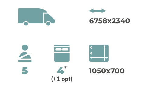 Características Rimor KILIG 78 plus