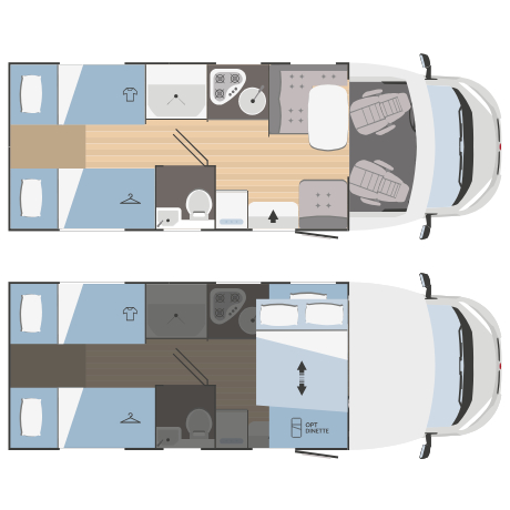 Plano Interior Rimor SARUS 69 PLUS